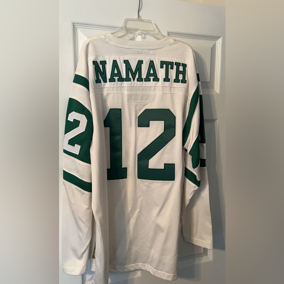 Joe Namath New York Jets reebok “ the guarantee” jersey size large. - Picture 2 of 7
